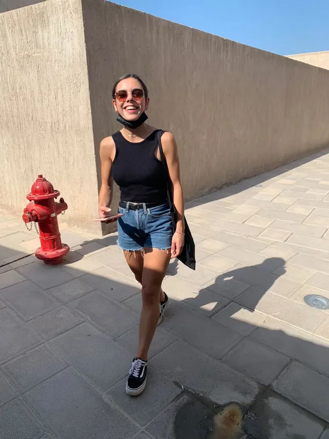 Martina Tassotti earlier in her own fitness journey